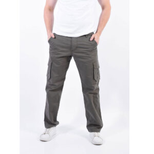 Pantalón cargo recto de hombre